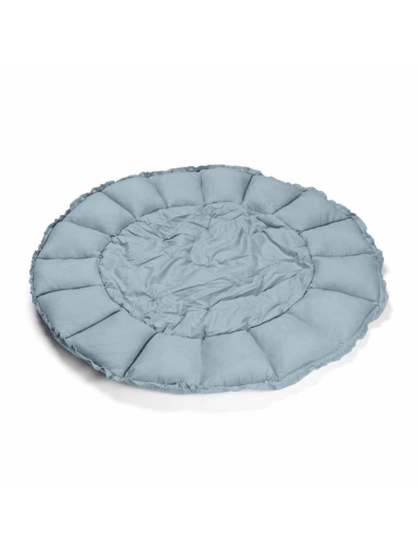 Play&Go Play mat Organic soft Bloom, Dusty blue