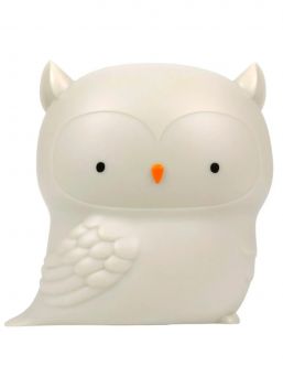 Super cute mini A LITTLE LOVELY COMPANY owl night light for kidsroom.