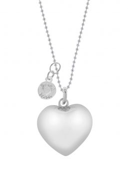 Bola for mom to be, babybell Heart Chain Silver | PROUD MAMA