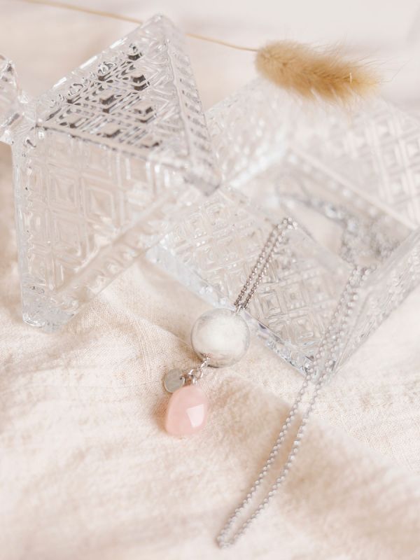 Bola for mom to be, babybell Linn Rose quartz| PROUD MAMA