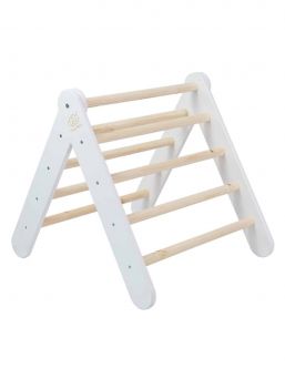 Wooden montessori ladder, Light white