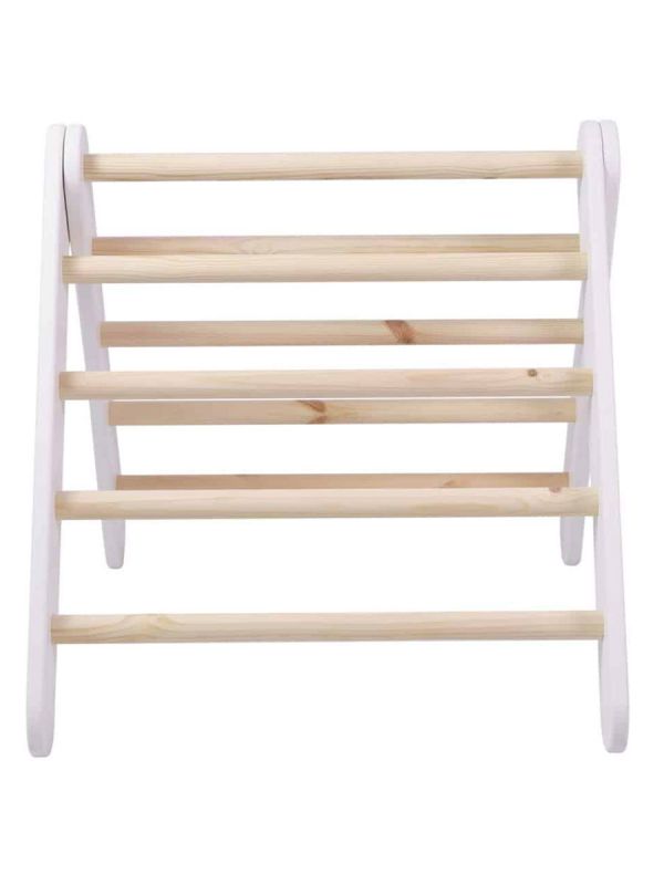 Wooden montessori ladder, Light white