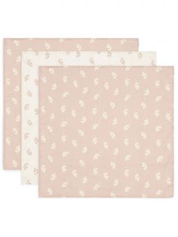 Cotton muslin set 3-pack Twig - Wild Rose
