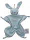 Muslin Cuddly Bonding Bunny, ice blue