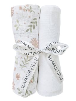 Cotton gauze 2pcs 70x70 cm – Blossom