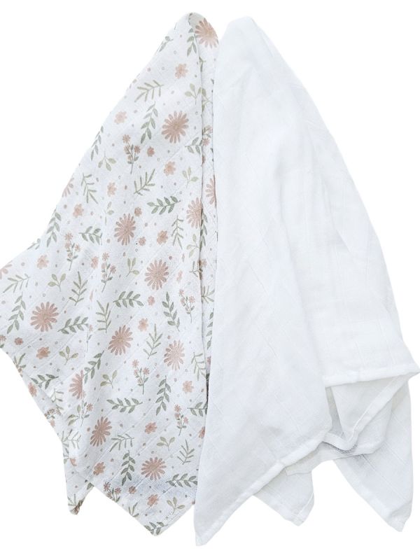 Cotton gauze napkin 2pcs 70x70 cm – Blossom