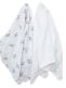 Cotton gauze 2pcs 70x70 cm – Bluebell