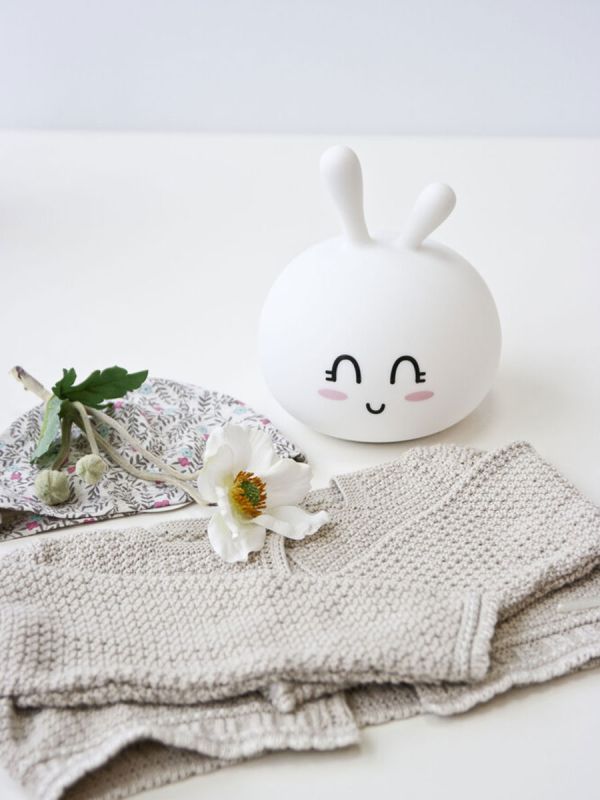 Rabbit & Friends Sweet Bunny Lamp – Silicone night light with 7 colors