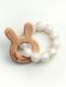 Bunny Ear Teether (pearl)