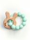 Bunny Ear Teether (mint)