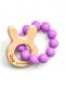 Bunny Ear Teether (purple)