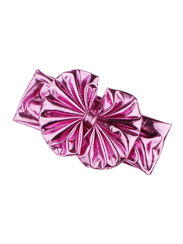 Bowheadwrap (metallic pink)