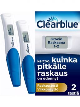CLEARBLUE Digital Pregnancy Test with Conception Indicator 2 pcs