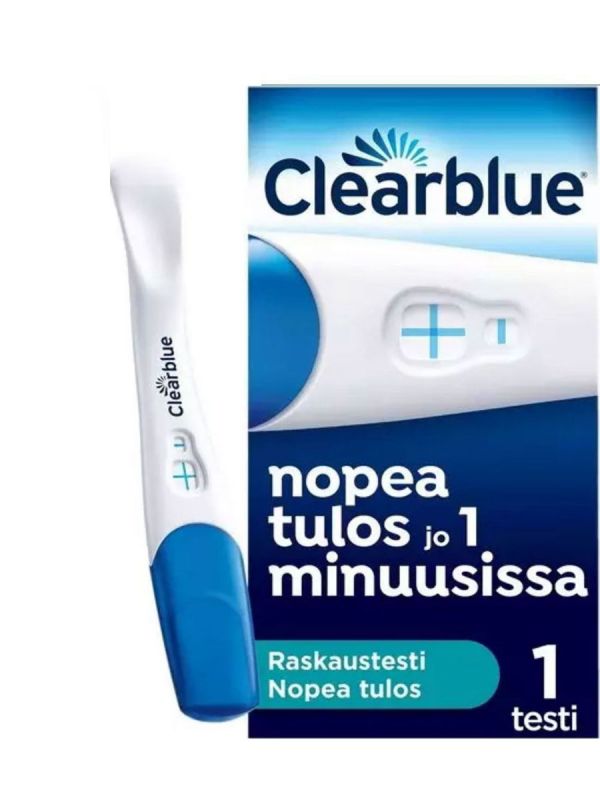 Pregnancy test Clearblue plus, Fast result