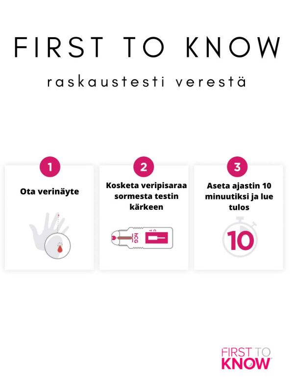 Pregnancy Test First To Know, 2pcs
