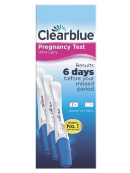 CLEARBLUE Early Detection Pregnancy Test 3 pcs