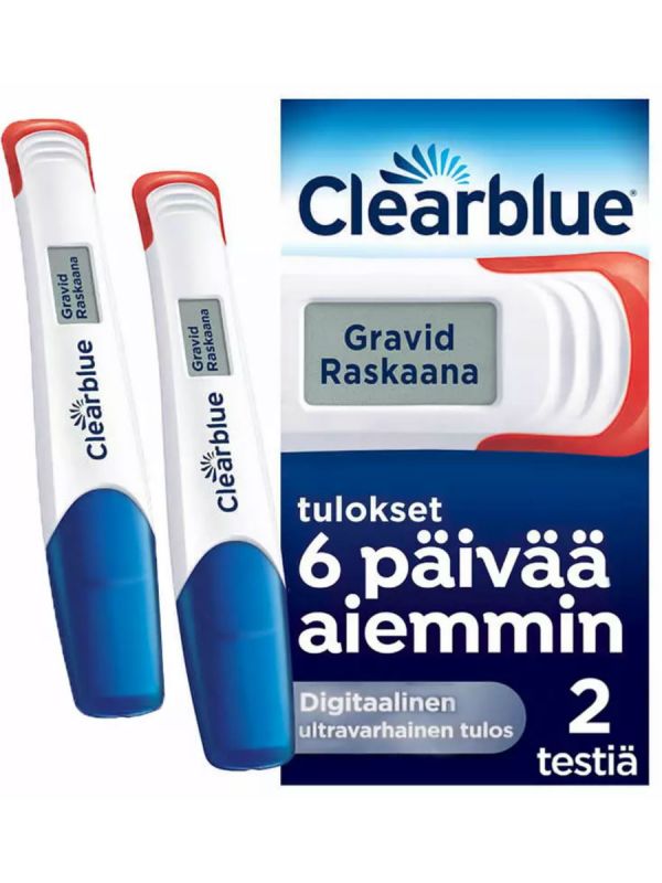 CLEARBLUE Digital Pregnancy Test Ultra Early 2-pack
