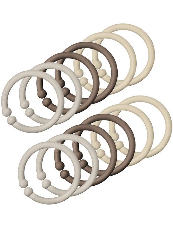 Practical BIBS Loops are handy whether you need stroller fastening rings, a carriage toy ring or a chew toy for itchy baby gums