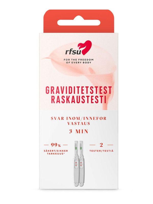 RFSU Easy & Fast Pregnancy Test Stick 2 pc