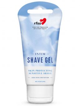 RFSU Intim Shave Gel – fragrance-free shaving gel for the intimate area