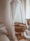 Rattan Moses Crib on Wheels – Breathable & Organic