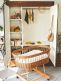 Rattan Moses Crib on Wheels – Breathable & Organic