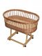 Rattan Moses Crib on Wheels – Breathable & Organic