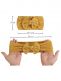 Wide bow headband for baby 3-pack
