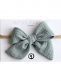 Beautiful and adorable Gipsyparrot Muslin collection bow headwrap for baby. All bow headwraps are made by hand. The fabrics are soft and the headband does not tighten or squeeze the baby's head.