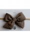 Beautiful and adorable Gipsyparrot Muslin collection bow headwrap for baby. All bow headwraps are made by hand. The fabrics are soft and the headband does not tighten or squeeze the baby's head.