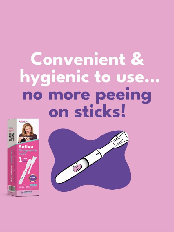 Salistick - saliva pregnancy test