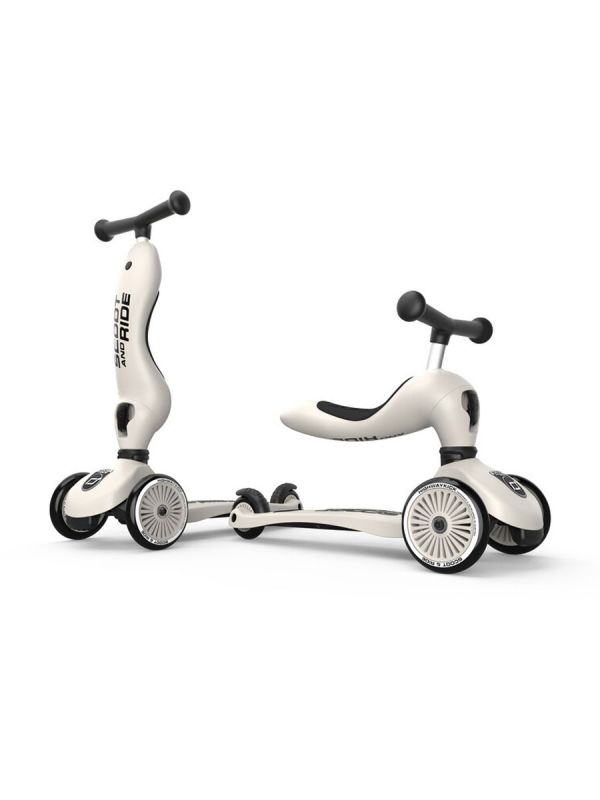 Scoot & Ride Highwaykick 1 scooter/kick moped, Ash
