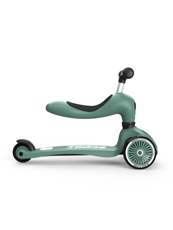 Scoot & Ride Highwaykick 1 scooter/kick moped, Forest