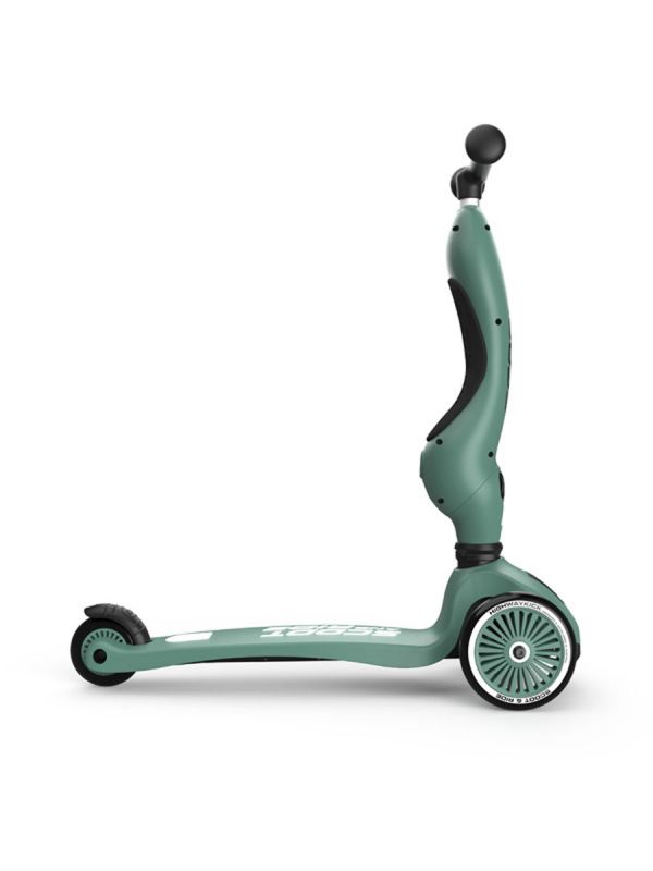 Scoot & Ride Highwaykick 1 scooter/kick moped, Forest