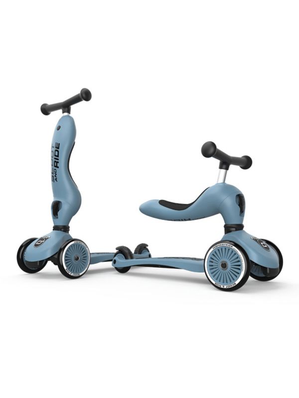 Scoot & Ride Highwaykick 1 scooter/kick moped, Steel