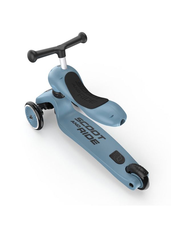Scoot & Ride Highwaykick 1 scooter/kick moped, Steel