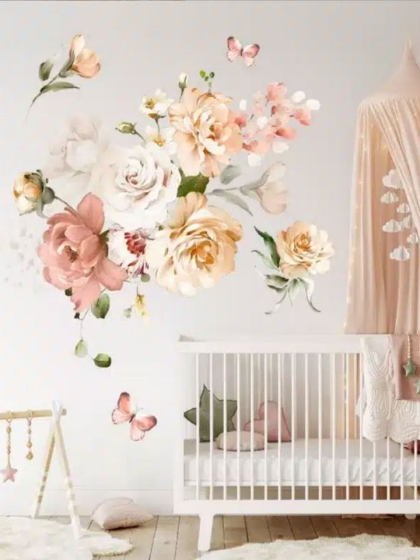 Wall sticker 150cm, Tea Roses