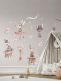 Wall sticker Set 150x100cm, Ballerina