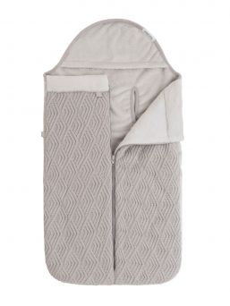 Sierra footmuff for baby car seat 0+ – Urban taupe