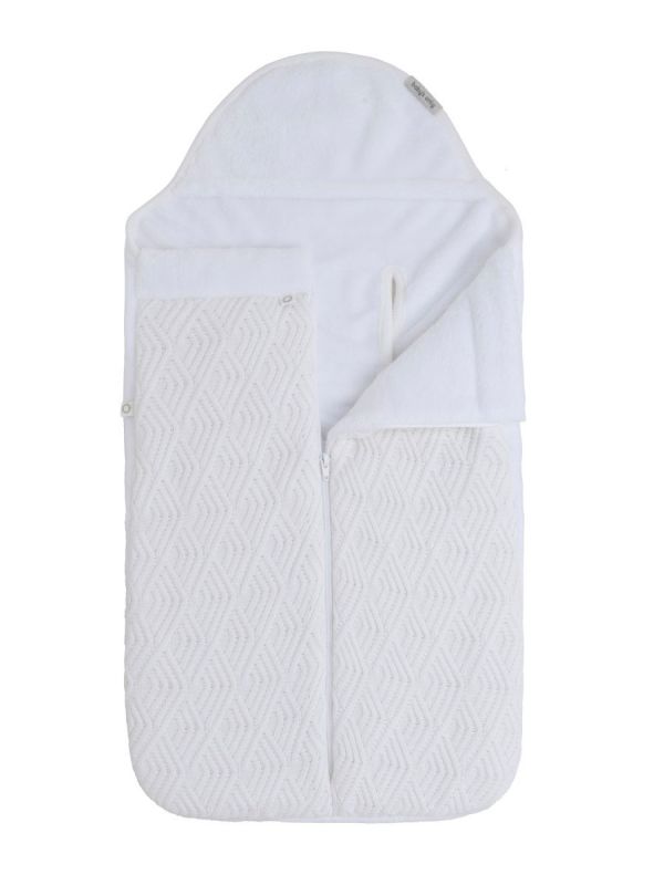 Baby´s Only - Sierra footmuff for baby car seat 0+ – Woolwhite