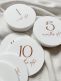Silicone monthly cards for your baby – for memories of the first year