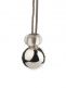 Beautiful handcrafted musical maternity chime for mum-to-be to wear as necklace, with the chime resting low on her belly. A soft sound is made when she walks or moves.