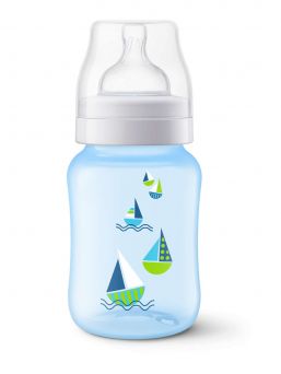 AVENT Feeding bottle Classic 9oz/260ml, blue