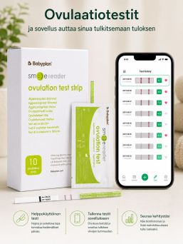 Smile Reader Ovulation Test 10 pcs + App
