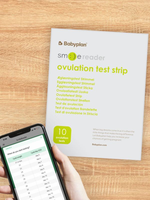 SmileReader Ovulation Test 10 pcs + App