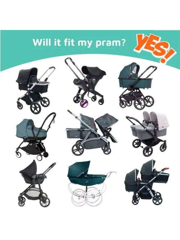 SnoozeShade Original Deluxe (0-6kk) Universal stroller/pushchair sunshade