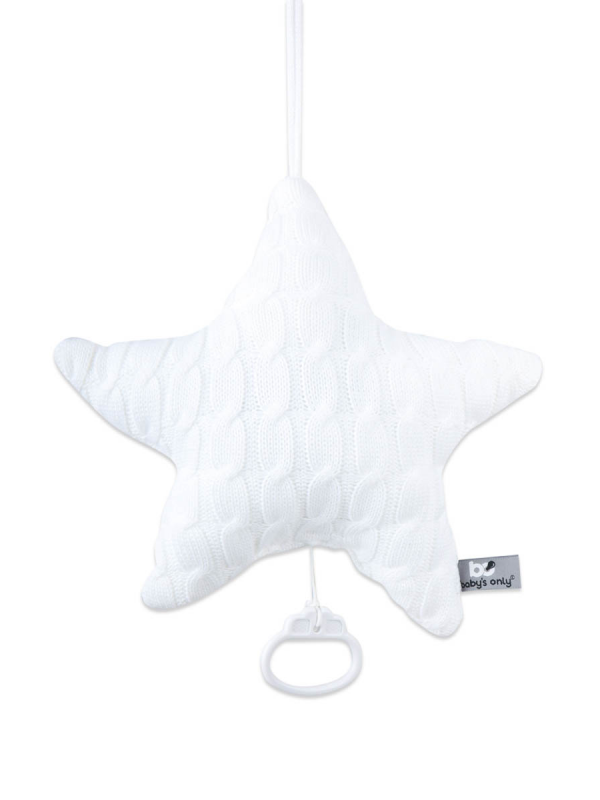 Soft star music box (white) | BABY´S ONLY