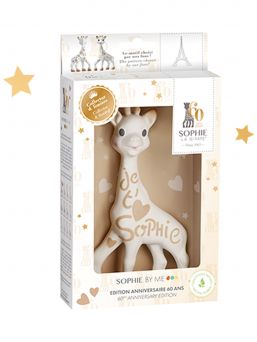 Vulli's Sophie By Me the Giraffe has made of 100% natural rubber and food paint, the BPA- and phthalate-free Sophie is soothing and safe for your teething baby.