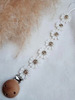 Studio Frommie Daisy -pacifier holder