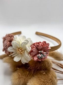 Studio Frommie Tiara Flowers headband